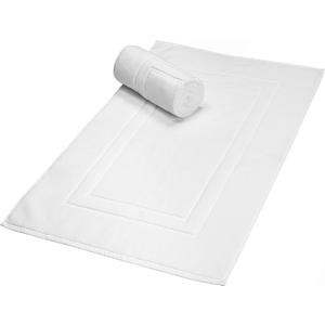 GLAMBURG Premium Cotton 20x32 inch 2-Pack Bath Mats - 100% Ringspun Cotton - Luxury Hotel & Spa Quality - 800 GSM - Durable Soft Highly Absorbent - Machine Washable - White