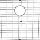 Starstar Kitchen Sink Bottom Grid, Stainless Steel, 25" x 15"
