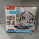 Fisher-Price Baby Playmat Kick & Play Piano Gym with Musical and Sensory Toys for Newborn to Toddler, Navy Fawn