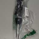 Bonsenkitchen Hand Blender, Immersion Blender with 2 Mixing Speed, Electric Handheld Mixer Portable Stick Mixer with Stainless Steel Blades for Soup, Smoothie, Puree, Baby Food (Single, Black)