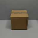 Ribbed Drinking Glasses, 20oz Glassware Set, 4 Pack, Lead-Free Handcrafted Glass Cups for Iced Coffee, Smoothies, Cocktails, and Juices, Durable and Stackable for Family Use or Parties