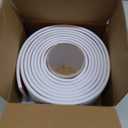 Rubber Bond Garage Wall Protectors  4in x 12ft Strong SelfAdhesive Rubber Bumper Protectors for Garage Walls  Waterproof and AntiScratch Garage Wall Protector for Car Doors (White)