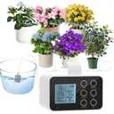 Upgrade Auto Plant Watering Devices Indoor, Plant Waterer for 20 Potted Plants, Houseplant Watering System, Up to 30-Day Programmable Water Timer, Automatic Drip Irrigation Kit for Vacation
