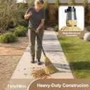 TidyBliss 59” Corn Broom Heavy Duty for Sweeping Garden, Garage, Yard, Porch