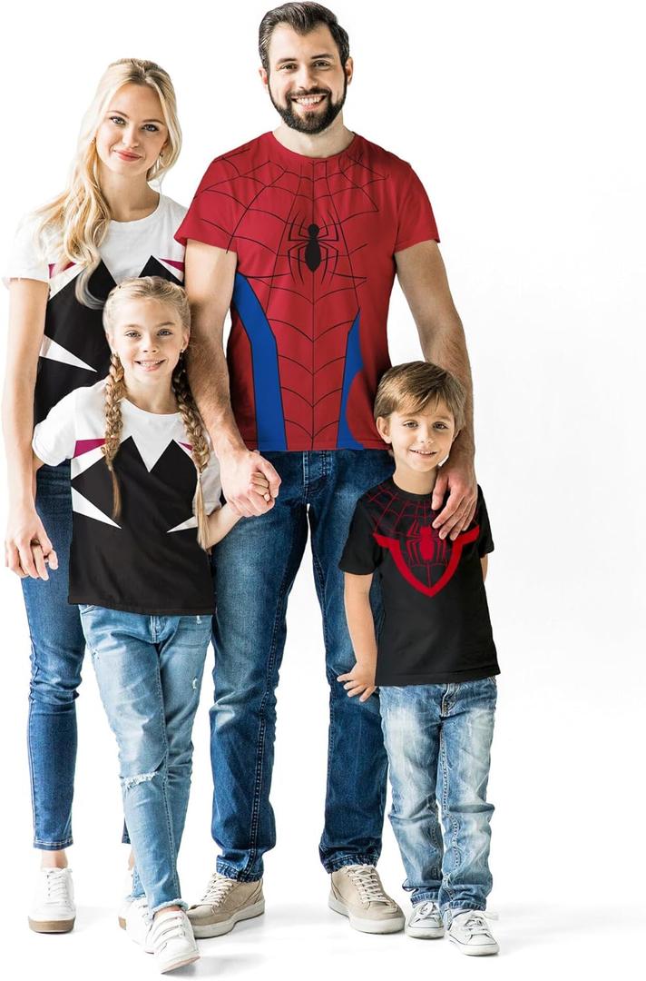 Marvel Matching Family Cosplay T-Shirt Infant to Adult Sizes (12 Months - 2XL)