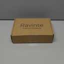 Ravinte 20 Pack 5 Inch Hole Center Solid Slim Square Pulls Matte Black Kitchen Cabinet Handles Square Bar Drawer Handles Flat Black Drawer Pulls for Cupboard Dresser and Cabinets