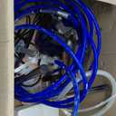 1200W Airless Paint Sprayer, 3300PSI High Efficiency Electric Paint Sprayer with Extension Rod, Thinning-Free Stand Airless Sprayer for Home Exterior and Interior, Garage, Deck, Furniture (Short, Blue)