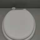 DOITOOL Soft Foam Toilet Seat Padded for Comfort Elongated Heavy Person Friendly Bathroom Accessory