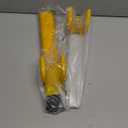 Steering Wheel Lock,Heavy Duty Anti-Theft Car Device with Double Hooks Design for Enhanced Vehicle Protection,Adjustable Length Locking with 2 Keys Universal Fit (Yellow)