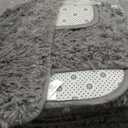 Ophanie Area Rugs for Living Room Bedroom, Upgrade Non-Slip Fluffy Soft Grey Shag Carpet, Indoor Floor Gray 4x6 Fuzzy Shaggy Living Room Plush Rug for Kids Home Dorm Decor Aesthetic