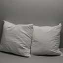 MIULEE 20x20 Pillow Inserts, Pack of 2 Down Feather Premium Throw Pillows with Cotton Fabric for Bed Couch Living Room Sofa