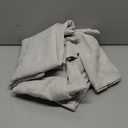 BGment Linen Curtains 80 Inch Length 2 Panels for Living Room, Boho Semi Sheer Window Drapes Textured with Back Tab Rod Pocket for Farmhouse Bedroom Dining Light Filtering, 52 Inch Wide Each Panel