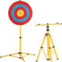 Dostyle Archery Targets Traditional Solid Straw Round Archery Target Shooting Bow Coloured Rope Target Face Three Layer for Shooting Practice