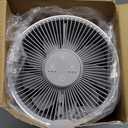 Afloia Air Purifiers for Home Bedroom Large Room Up to 1076 Ft, 3-Stage Filter Cleaner Odor Eliminator, Remove Pets Dust Dander Hair Allergy Mold Pollen Smoke Smell, Quiet 22 dB, 7 Colors Night Light (White)