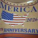 Tinideya 250th Anniversary Patriotic Welcome Mat for Door Mat for Front Door Semiquincentennial Decor for Independence Day 4th of July Doormat Porch Decor(National Flag)