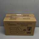 Wooden Smores Kit For Fire Pit Outdoor, Smores Caddy Organizers, Farmhouse Tabletop Smores Bar Holder with Handles, Smores Station Box, Bonfire Campfire Accessories (Black)