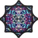 Beginner to Pro Spinning Cloth Flow Toy – Colorful Juggling Prop, 24.4 Inch 300 Grams, Flow Star Style (Paisley Pattern)