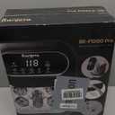 Collapsible Foot Spa Electric Rotary Massage, Foot Bath with Heat, Bubble,Temp Control, and 24 Motorized Shiatsu Massage Balls, Pedicure Foot Spa Tub for Stress Relief (Black)