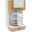 Westbend Timeless 12 Cup Programmable Iced and Hot Coffee Maker (White Gold)