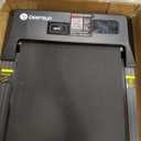 DeerRun Under Desk Walking Pad Treadmill for Home & Office, 6% Manual Incline, 2.5 HP, 0.6–3.8 MPH Walking Speed, 300 lb Capacity, App & Remote Control