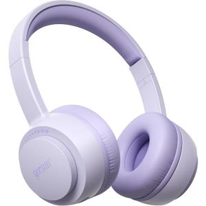 gorsun Kids Headphones, Bluetooth 5.3, Toddler Headphones 85 dBA Safe Volume, 45H Play Time, with Microphone, Kids Wireless Headset for iPad/Tablet/Travel/School, ldeal Gift (Purple)