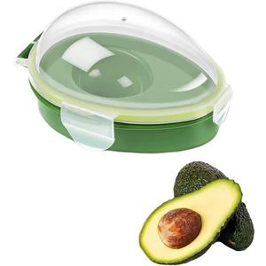 Avocado Saver Holder, Avocado Saver Keeper, Avocado Container Storage Box Reusable Food Crisper Fruit Keeper for Refrigerator, Keep Your Avocados Fresh