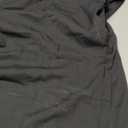 BTFBM Womens Summer Tops 2025 V Neck Short Sleeve Tshirt Loose Flowy Tunics Solid Color Dressy Casual Blouse Shirts (XL, Black)