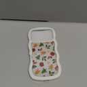 XIZYO Christmas Phone Case for iPhone 17 Pro, Xmas Wavy Cute Merry Christmas Pattern Clear Aesthetic Wave Girls Kids Women Santa Slim TPU Shockproof Protective Cover, Gingerbread Man