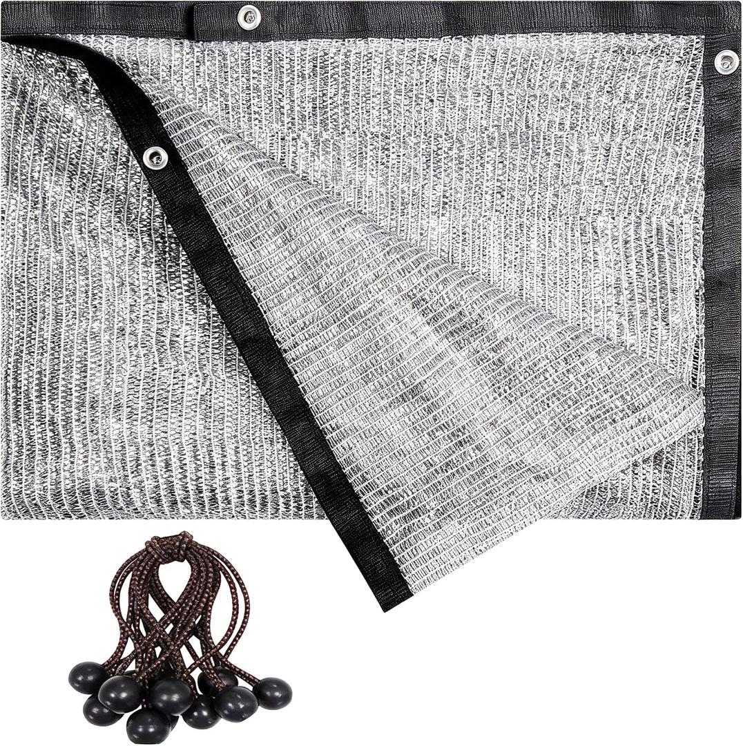 40% Silver Aluminum Shade Cloth 13x24 FT