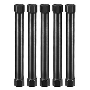 uxcell Hex Aluminum Standoff Spacer Column M3x60mm,for RC Airplane,FPV Quadcopter,CNC,Black,5pcs