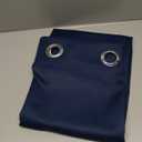 NICETOWN Living Room Blackout Curtain Panels, Window Treatment Energy Saving Thermal Insulated Solid Grommet Blackout Drapes/Draperies (Navy, 1 Pair, 42 by 54-Inch)