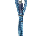 CELLCandy USB C Braided Charge and Sync Cable - Light Blue
