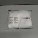 Women's Plus Size Summer Tank Top V Neck Textured Sleeveless Tops Fitted Basic Undershirts (White, XL)