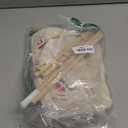 MONOBLANKS Fabric Christmas Advent Calendar with Pockets,Reusable Natural 24 Days Countdown Advent Calendar Hanging Storage Bag for Xmas Holiday Home Wall Decoration (Christmas A)