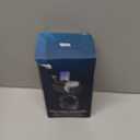 KDD 4 in 1 Desk Cup Holder - Clamp on Under Desk Headphone Hanger - Rotating Headphone Holder Detachable Pen Cup Holder Desktop Storage for Cup, Phone and Pen(Black)