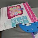 SUNLIN Dance Mat - Rhythm Step Play Mat - Dance Game Toy Pad with LED Lights, Gift for Kids Girls 3-12, Adjustable Volume, Built-in Music, 3 Challenge Levels (Pink)