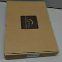 LoforHoney Home Fabric Storage Bins with Lids for Organizing, Foldable Closet Storage Boxes for Shelves, Clothes Baskets with Cotton Rope Handles, Large, Beige & Brown, 4-Pack