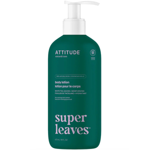 ATTITUDE Body Lotion, EWG Verified Moisturizer, Vegan Skin Care Products, Non-Greasy, Hydrating for Dry Skin, Cruelty Free, Moisturizing, Coconut & Wild Berries Scent, 16 Fl Oz