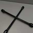 Torin TRX31101-14F Professional 14" Universal Heavy Duty 4-Way Cross Lug Wrench, Black