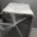 Marchul Enclosed Stainless Steel Cat Litter Box with Lid & Drawer Design for Indoor All Lifestyles Cats, Metal Covered Cat Litter Box, Baffles for Anti-Leakag, with Litter Scoop & Litter Mat