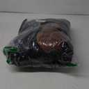 Funziez! Sherpa Bear Adult Onesie - Animal Halloween Costume - Plush Teddy One Piece Cosplay Suit for Adults, Women and Men (X-Large, Black)