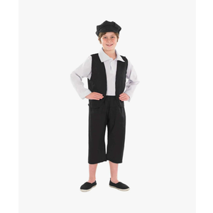 fun shack Victorian Boy Costume, Kids Historical Outfit, Boys Period Attire, Victorian Style Dress-Up, Size XL