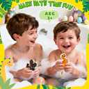 Easter Bath Bombs for Kids, Dinosaur Bath Bomb Gifts for Boys & Girls, 6 Pack Gentle& Kids Friendly Handmade Bubble Fizzies, Ideal Easter Basket Stuffers & Party Favors for Teen Children