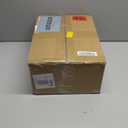 CAROLMADE Small Foot Stool Ottoman Footstool with Legs Under Desk Footrest for Living Room Bedroom and Office, Black (11"D x 15.4"W x 8.3"H)