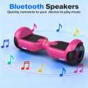 XERATH All Terrain hoverboard with Bluetooth Speaker and Led Lights,hoverboard for kids UL 2272 Standard,Self Balancing Scooters a great gift for boys and girls