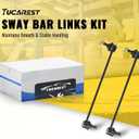 TUCAREST Front Sway Bar Stabilizer Link 2Pcs K750865 Fit For 2018-2025 Ho-nda Accord, 16-25 Civic (No Type R), 20-25 CR-V 2.0L Hybrid /19-24 Ac-ura RDX [# 51320TBAA01 51320TBAA02 101-8507 542-150]