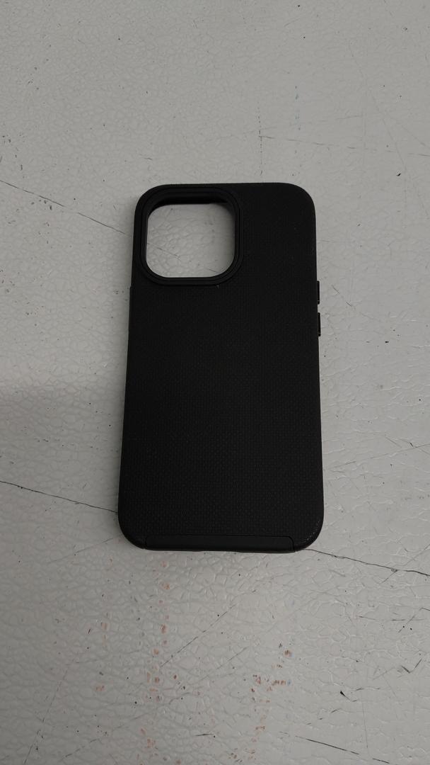iPhone 15 and iPhone 14 Case - Black, Woven