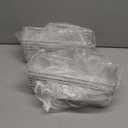 MBIYO 12 Pack Clear Drawer Organizers, 9 x 3 x 2 Plastic Silverware Organizer Utensil Drawer Organizer for Desk Makeup Lipstick Kitchen Utensils Kitchen Drawers Dividers