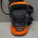 Sump Pump 1HP Submersible Water Pump 3700GPH Electric Portable Transfer Water Pump for Pool Draining Basement, Orange