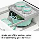 OXO Good Grips Adjustable Deep Drawer Organizer, Utensil Holder Drawer